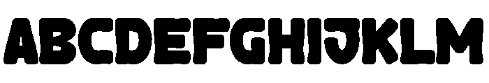 Gawen Round Font UPPERCASE