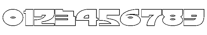 Gawon Outline Regular Font OTHER CHARS