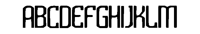 Gayal Font UPPERCASE