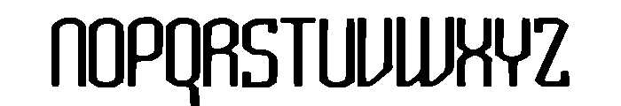Gayal Font UPPERCASE