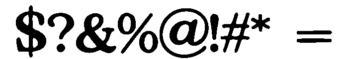 Gazania Font OTHER CHARS