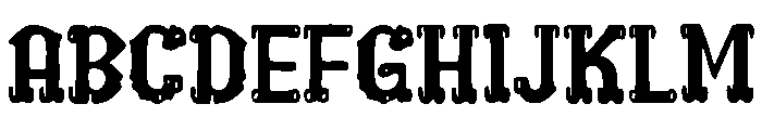 galaxies Font UPPERCASE