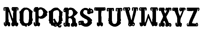 galaxies Font UPPERCASE