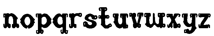 galaxies Font LOWERCASE