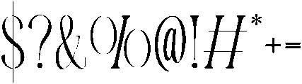 GALILEO Regular otf (400) Font OTHER CHARS