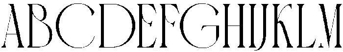 GALILEO Regular otf (400) Font UPPERCASE