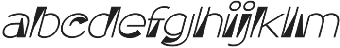 GALVIC Italic otf (400) Font LOWERCASE