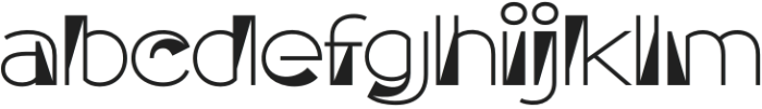 GALVIC Regular otf (400) Font LOWERCASE