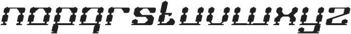 GAMER Italic otf (400) Font LOWERCASE