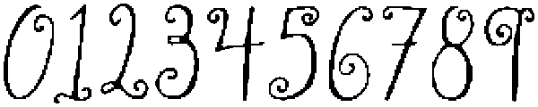GARDEN WHISPER CURLY Regular otf (400) Font OTHER CHARS