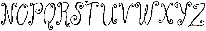GARDEN WHISPER Regular otf (400) Font LOWERCASE