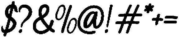 GARTTEN-Regular otf (400) Font OTHER CHARS