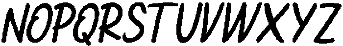 GARTTEN-Regular otf (400) Font UPPERCASE