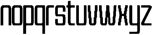 GAVISTER-Regular otf (400) Font LOWERCASE