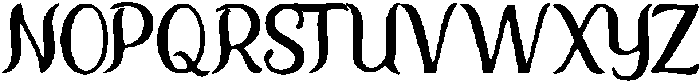 Gaba ttf (400) Font UPPERCASE