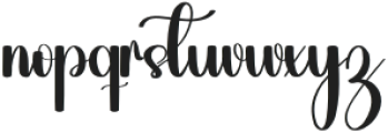 Gabby Regular otf (400) Font LOWERCASE