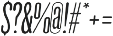 Gabe Rounded Italic otf (400) Font OTHER CHARS