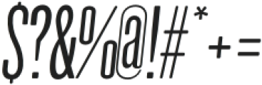 Gabe Soft Italic otf (400) Font OTHER CHARS