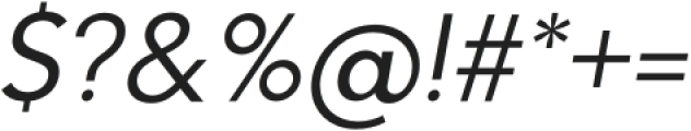 Gabiant Thin Italic otf (100) Font OTHER CHARS