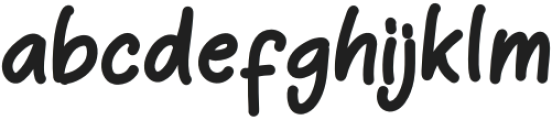 Gabilo Display Regular otf (400) Font LOWERCASE