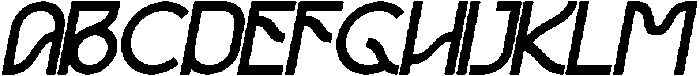 Gabio Oblique otf (400) Font