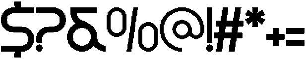 Gabio Regular otf (400) Font OTHER CHARS