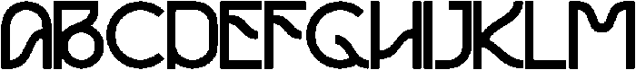 Gabio Regular otf (400) Font UPPERCASE