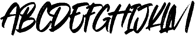 Gaboots otf (400) Font UPPERCASE