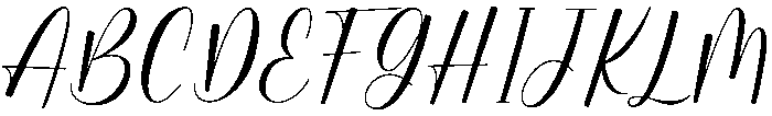 Gabriel Regular otf (400) Font UPPERCASE