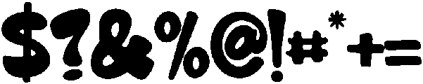 Gabriel otf (400) Font OTHER CHARS