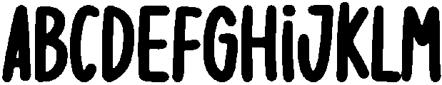 Gabriella Regular otf (400) Font UPPERCASE