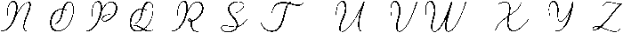 Gabriella otf (400) Font UPPERCASE