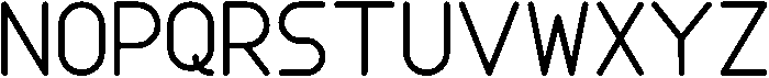 Gabriella otf (400) Font LOWERCASE