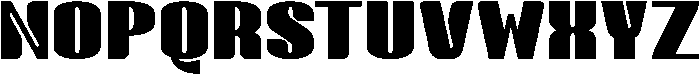 Gabtory otf (400) Font UPPERCASE