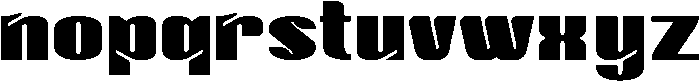 Gabtory otf (400) Font LOWERCASE