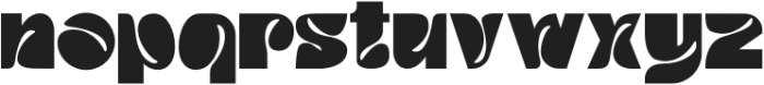 Gacor Typeface Regular otf (400) Font LOWERCASE