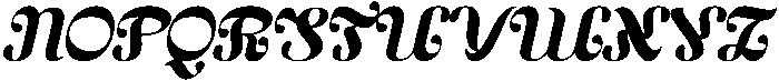Gadesly Italic otf (400) Font UPPERCASE