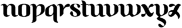 Gadesly Regular otf (400) Font LOWERCASE