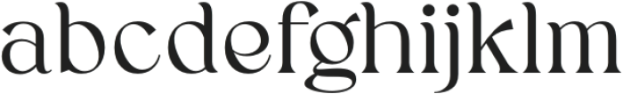 Gadhen-Regular otf (400) Font LOWERCASE