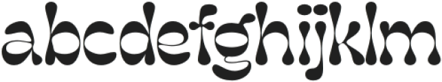 Gadion Drawn otf (400) Font LOWERCASE