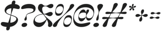 Gadion Italic otf (400) Font OTHER CHARS