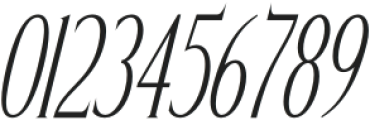 Gadnesh Meteora Italic otf (400) Font OTHER CHARS