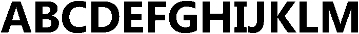 Gadugi ttf (400) Font UPPERCASE