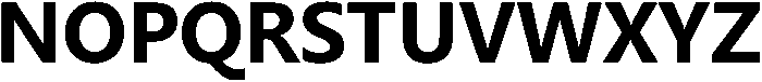 Gadugi ttf (400) Font UPPERCASE