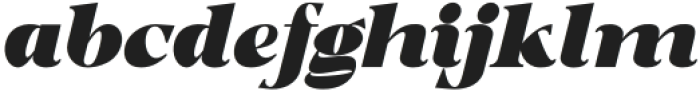 Gafeniv Italic otf (400) Font LOWERCASE