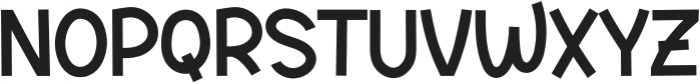 Gaffuk Thin otf (100) Font UPPERCASE