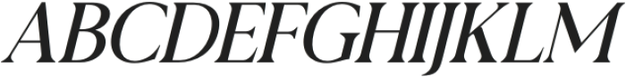 Gafigste Italic otf (400) Font UPPERCASE