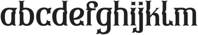 Gafineth-Regular otf (400) Font LOWERCASE