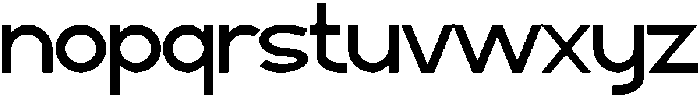 Gaftor Regular otf (400) Font LOWERCASE