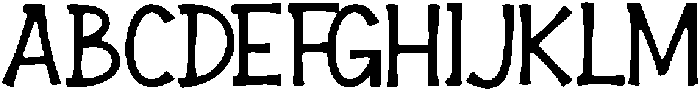 Gafumi ttf (400) Font UPPERCASE